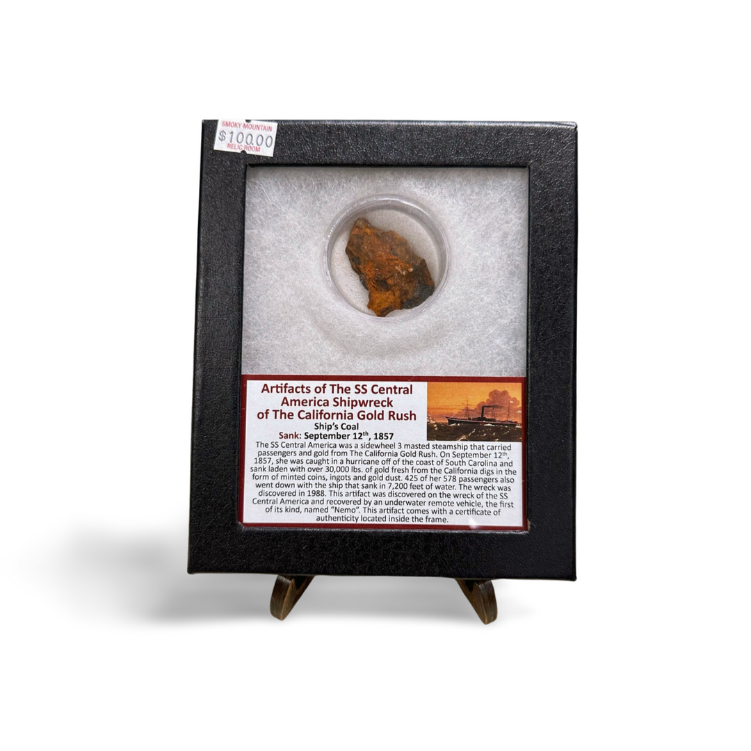 "The Ship of Gold" SS Central America Shipwreck Coal