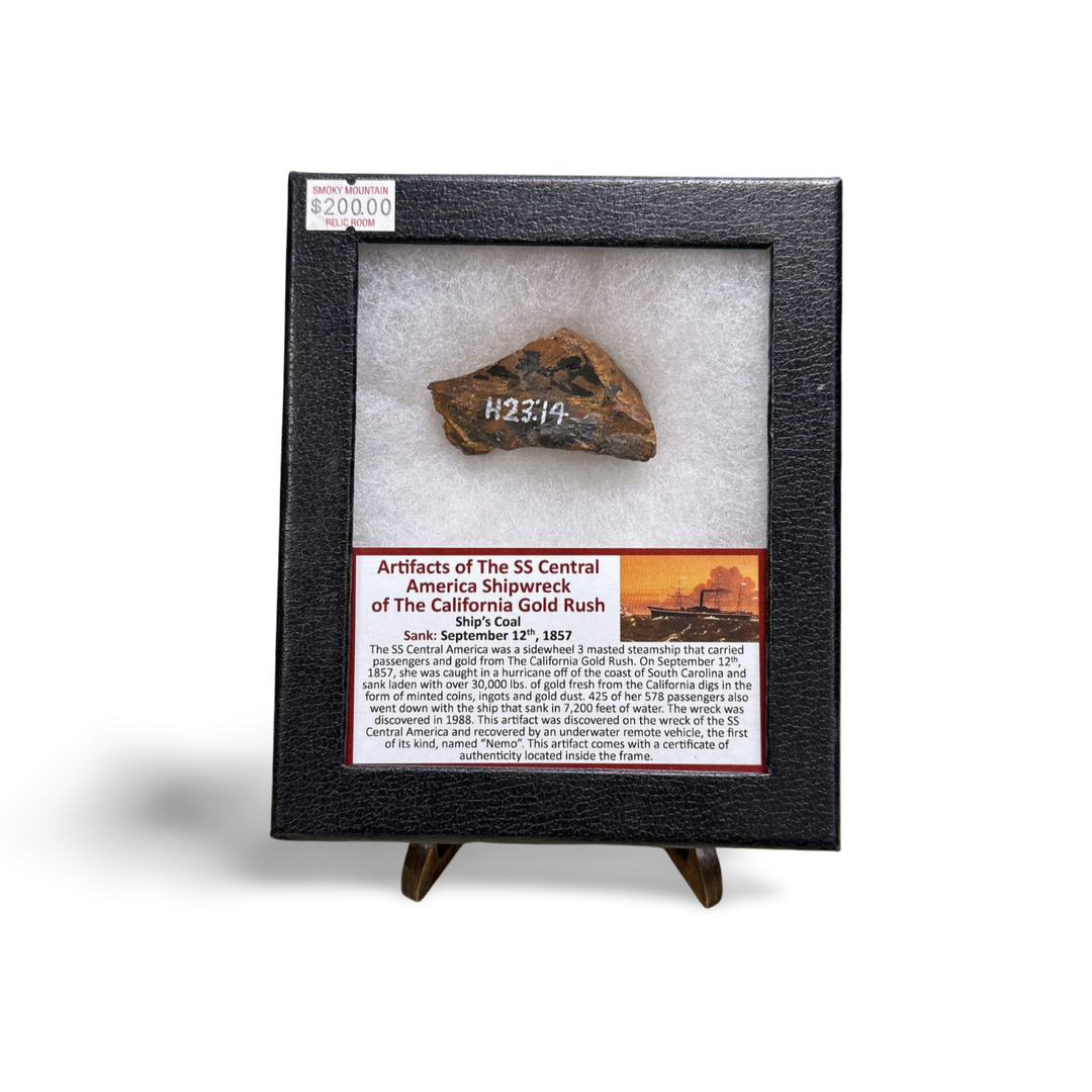 "The Ship of Gold" SS Central America Shipwreck Coal