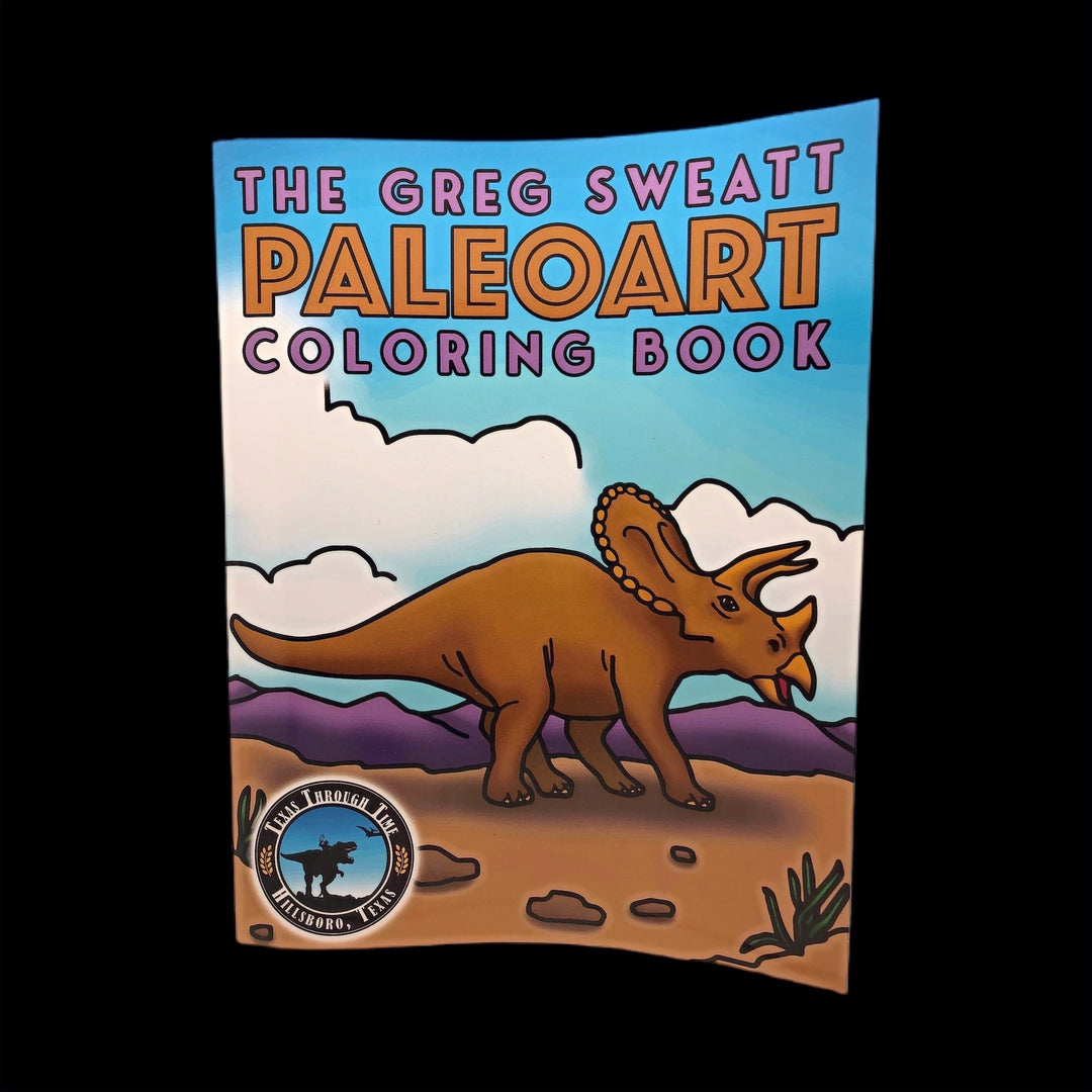 The Greg Sweatt Paleoart Coloring Book