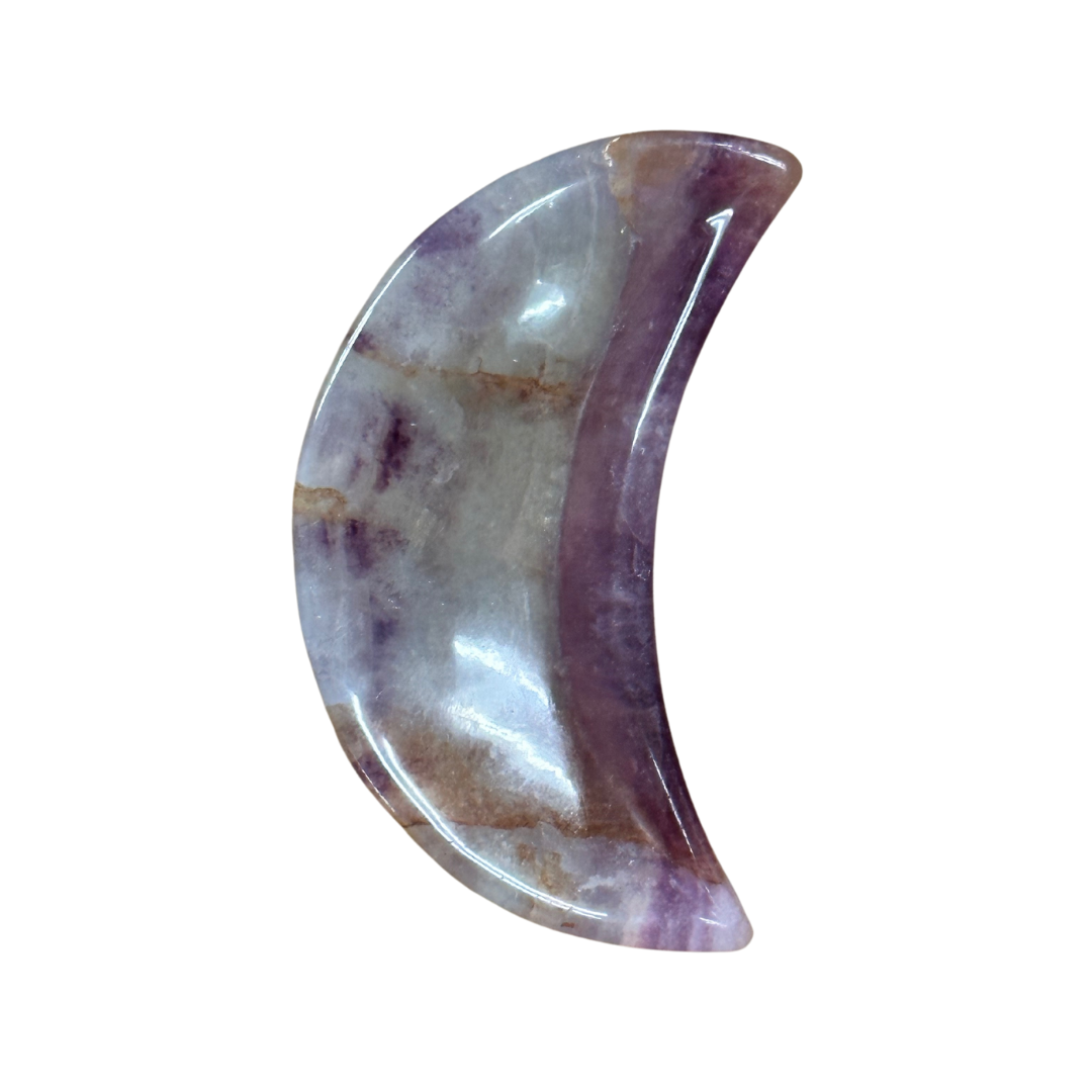 Fluorite Crecent Moon Bowl
