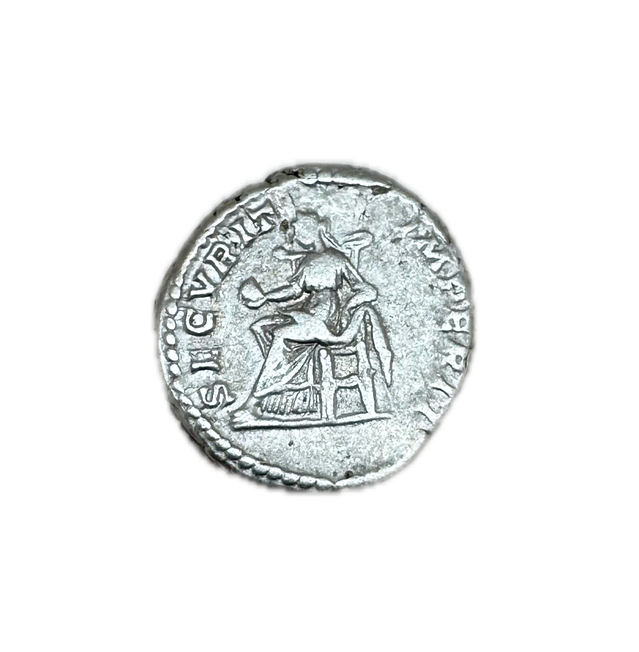 Silver Roman Coin Emperor Geta