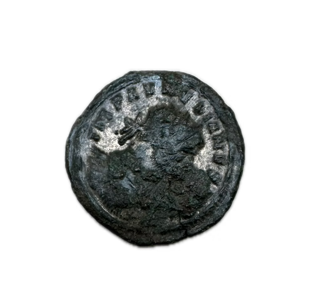 Silvered Roman Coin Emperor Aurelian