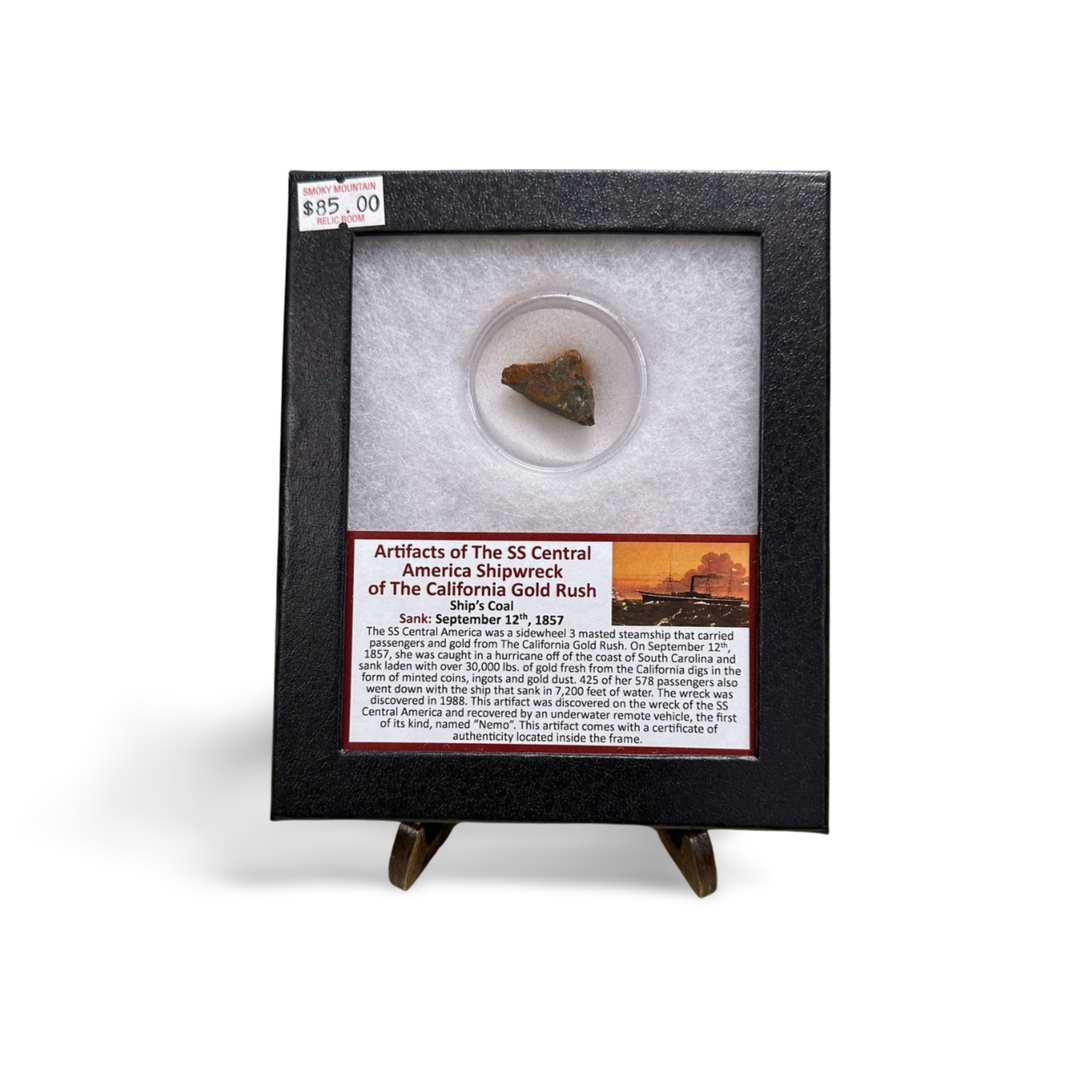 "The Ship of Gold" SS Central America Shipwreck Coal